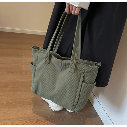 Teresa | Corduroy Crossbody Travel Bag
