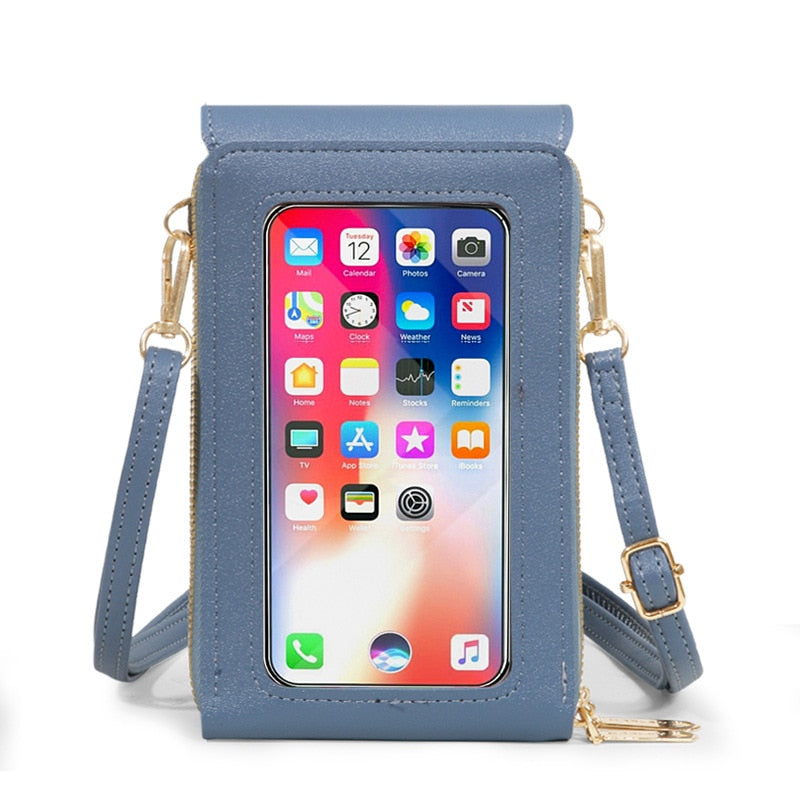 Maggie | Clear Touch Crossbody Phone Bag