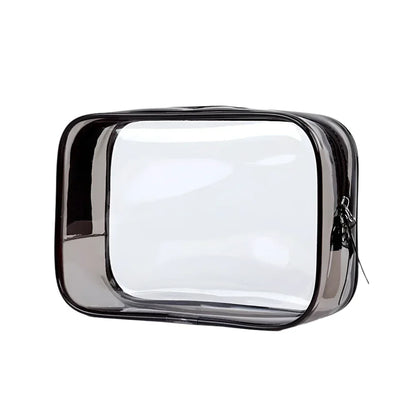Samantha | Compact & Portable Transparent Design Makeup Pouch