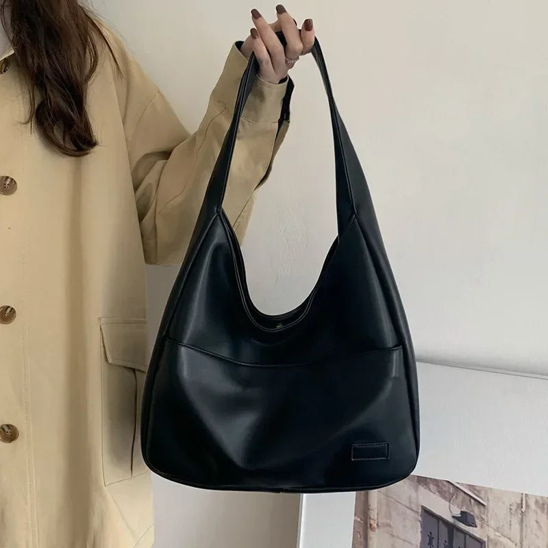 Adelyn | Classic Leather Shoulder Bag