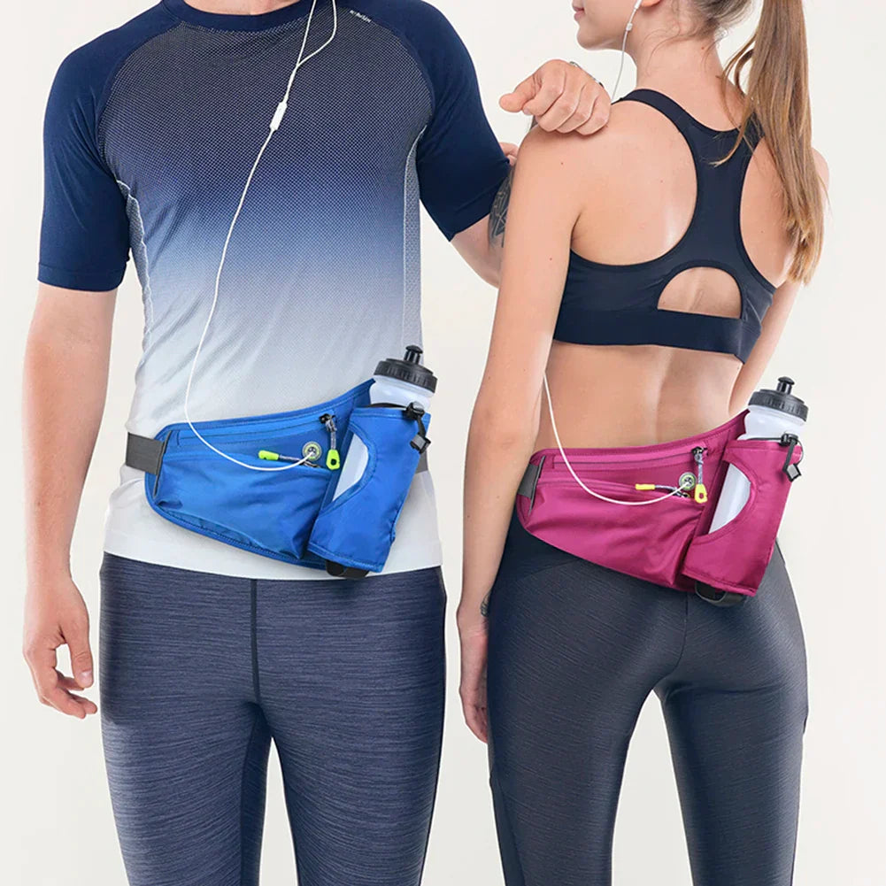 Celia | Sports Hydration Crossbody Bum Bag with Water Bottle Holder