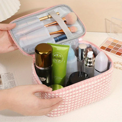 Emily | Stylish & Versatile Soft Corduroy Cosmetic Pouch Set