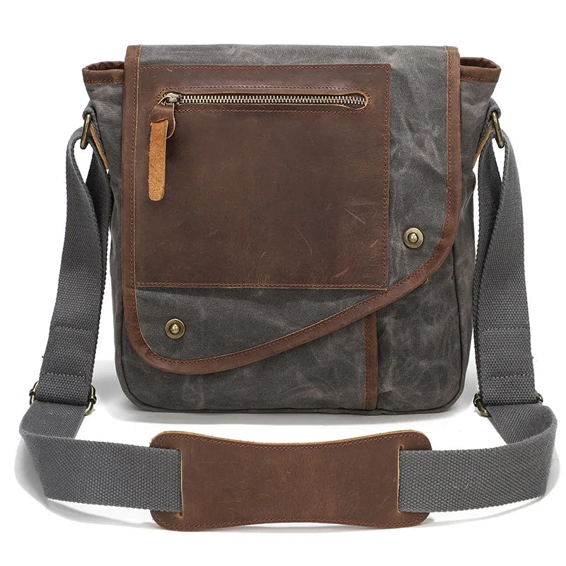 Caden | Vintage Canvas Men's Crossbody Messenger Bag