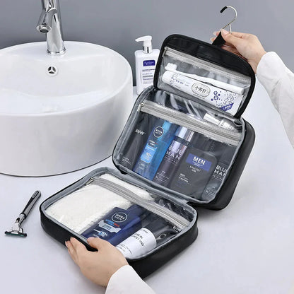 Lilianna | Convenient & Practical Multi-Layer Cosmetics Bag
