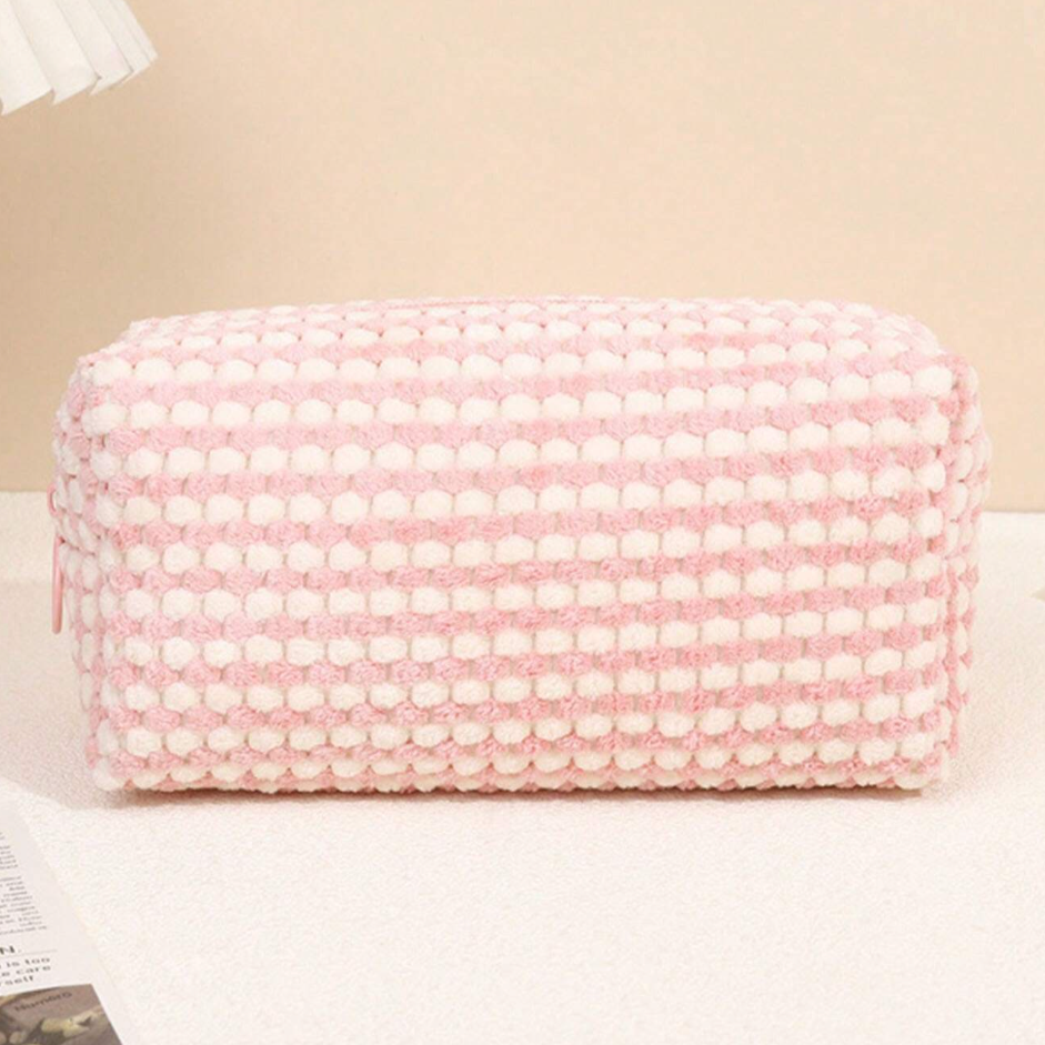 Emily | Stylish & Versatile Soft Corduroy Cosmetic Pouch Set