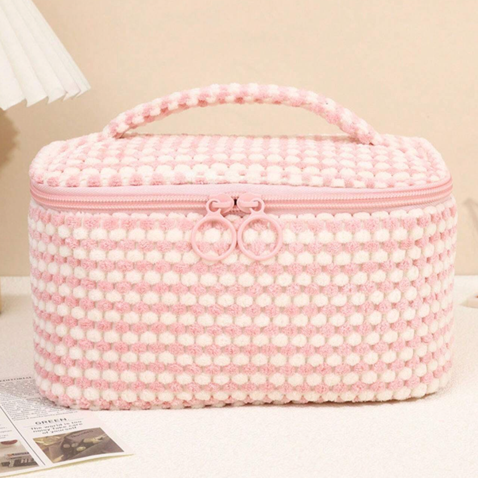 Emily | Stylish & Versatile Soft Corduroy Cosmetic Pouch Set