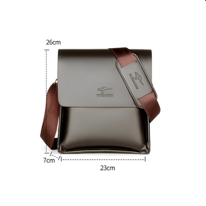 Malakai | Designer Leather Small Crossbody Bag