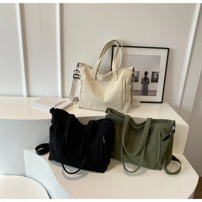 Teresa | Corduroy Crossbody Travel Bag
