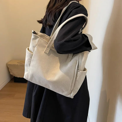 Teresa | Corduroy Crossbody Travel Bag