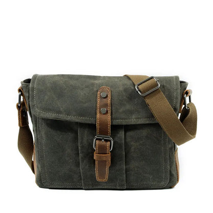 Jeremy | Vintage Waterproof Canvas Crossbody Messenger Bag