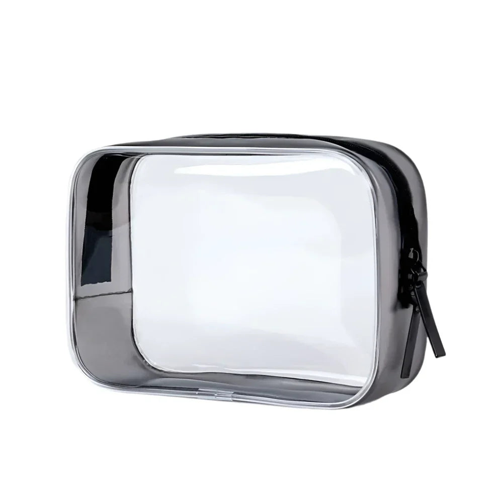 Samantha | Compact & Portable Transparent Design Makeup Pouch