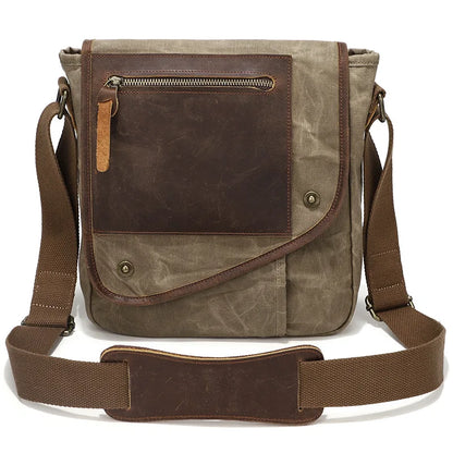 Caden | Vintage Canvas Men's Crossbody Messenger Bag
