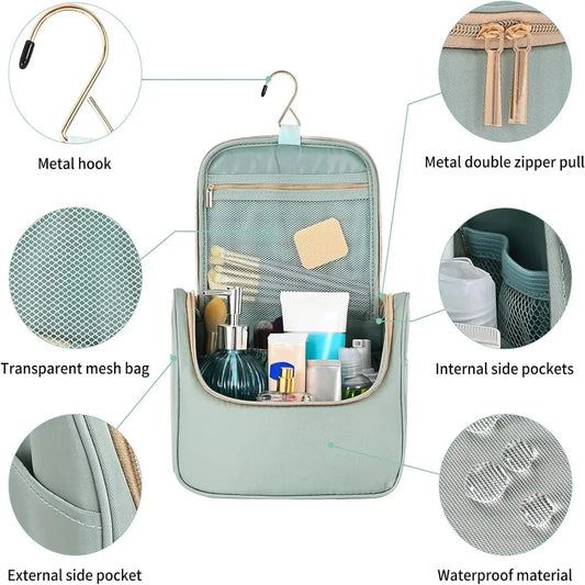 Ysabella | Spacious & Multiple Organizational Cosmetics Travel Bag