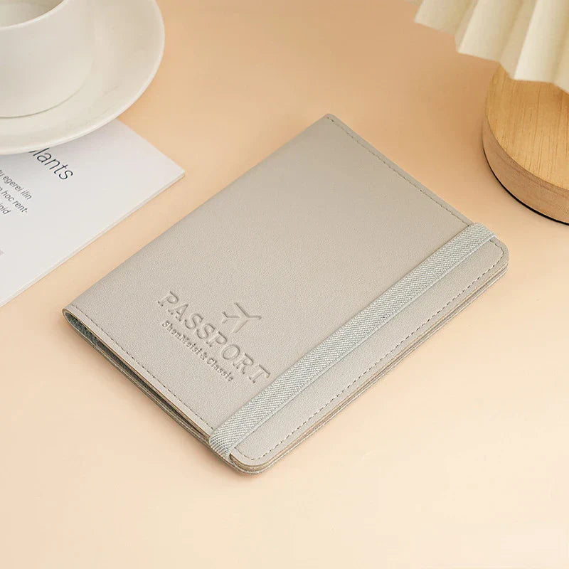 Linda | RFID Blocking Passport Card Holder Travel Wallet