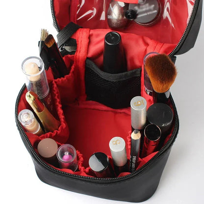 Elina | Portable & Lightweight Multi-Compartment Makeup Bag