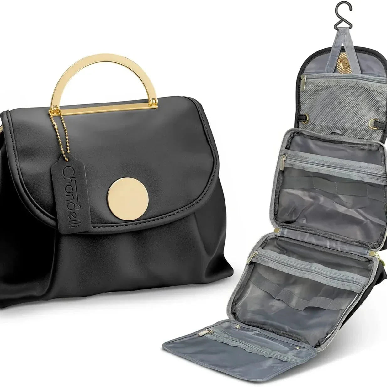 Elyse | Timeless Elegance Travel Cosmetics Organizer