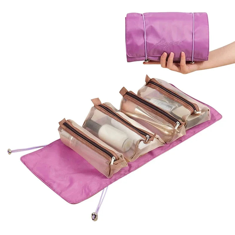Lilianne | Stylish & Foldable Hanging Beauty Essentials Pouch