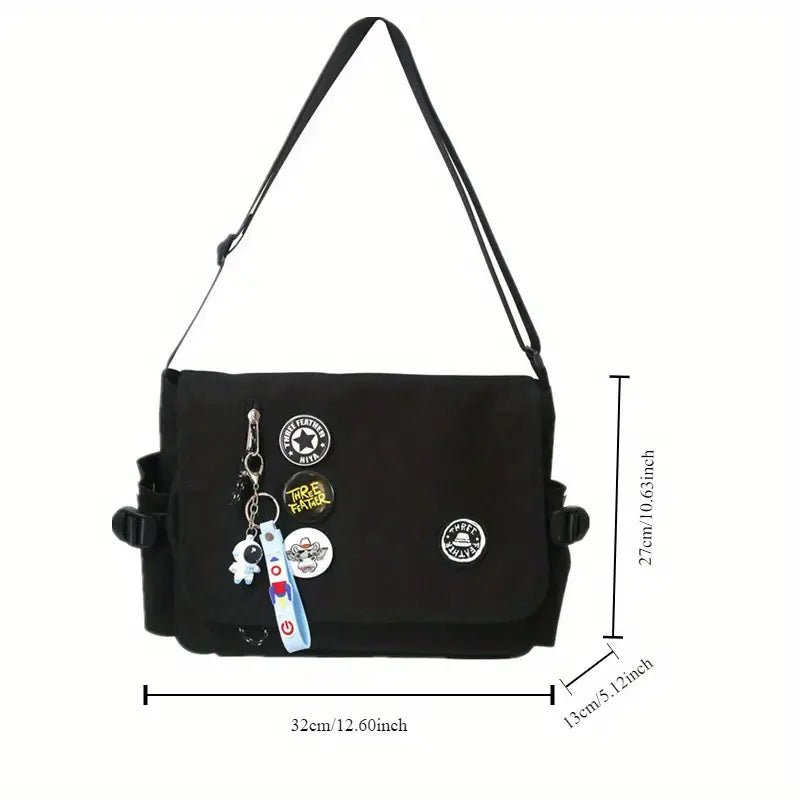 Adonis | Trendy Nylon Lightweight Crossbody Messenger Bag