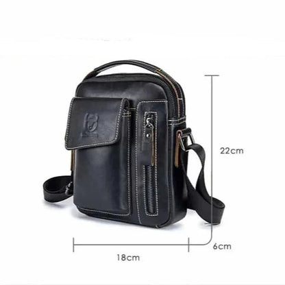 Victor | Men's Leather Crossbody Handbag