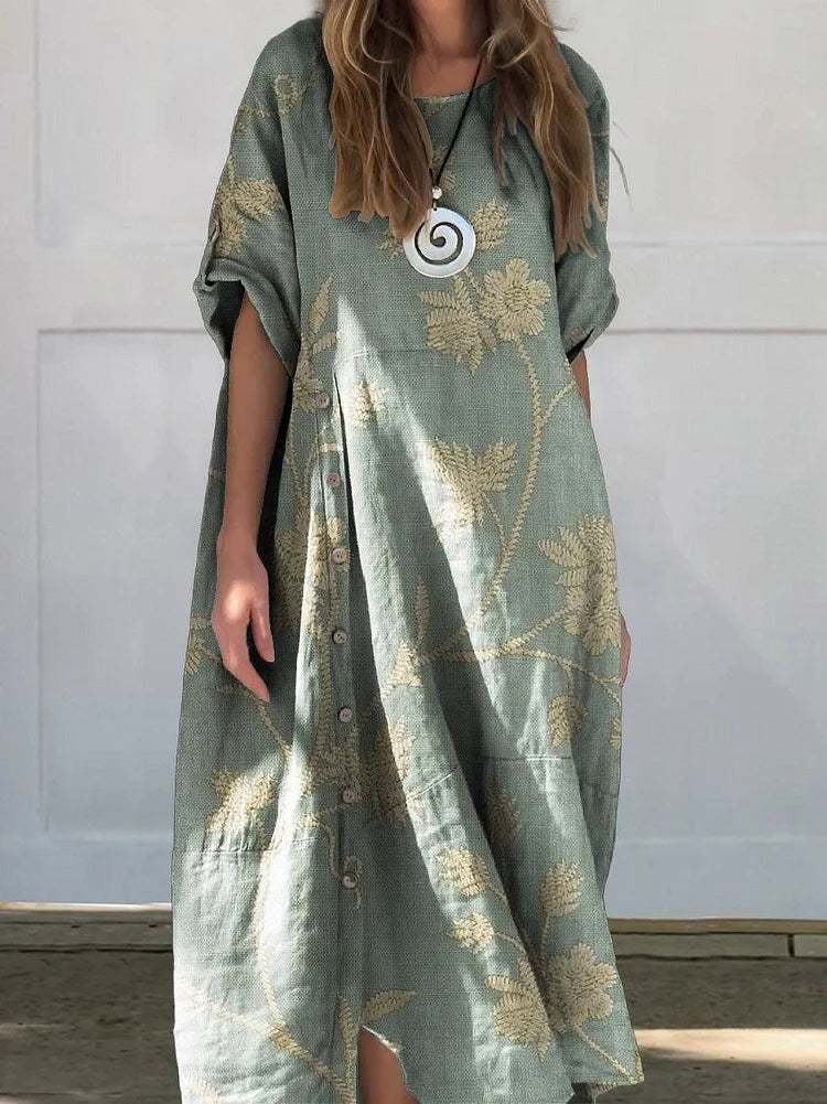 MABEL | Ultra-Comfortable Breathable Cotton Dress - Lizabella Fashion