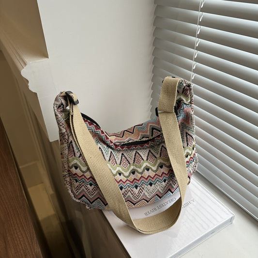 Iliana | Boho Chic Ethnic Travel Crossbody Bag