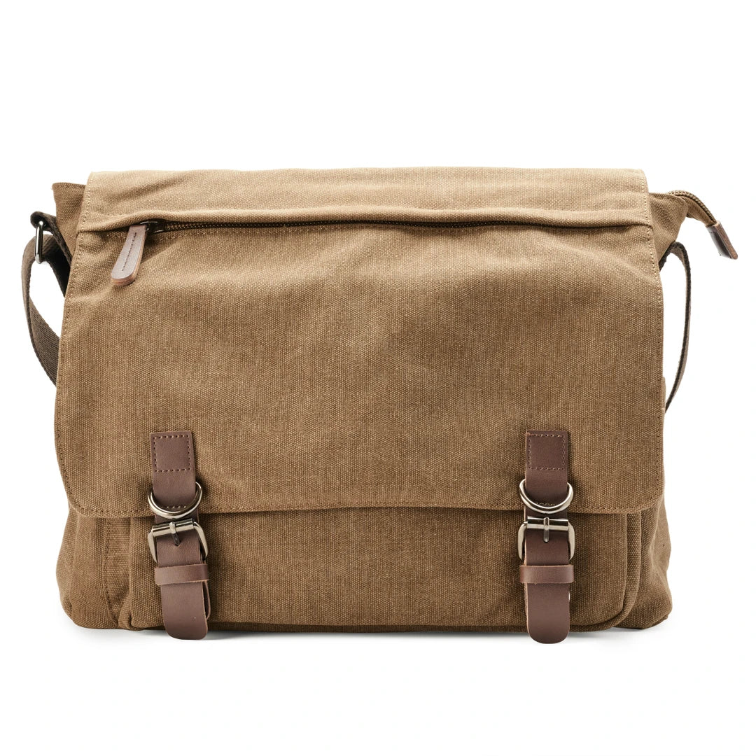 Tate | Rugged Canvas Men's Crossbody Messenger Bag