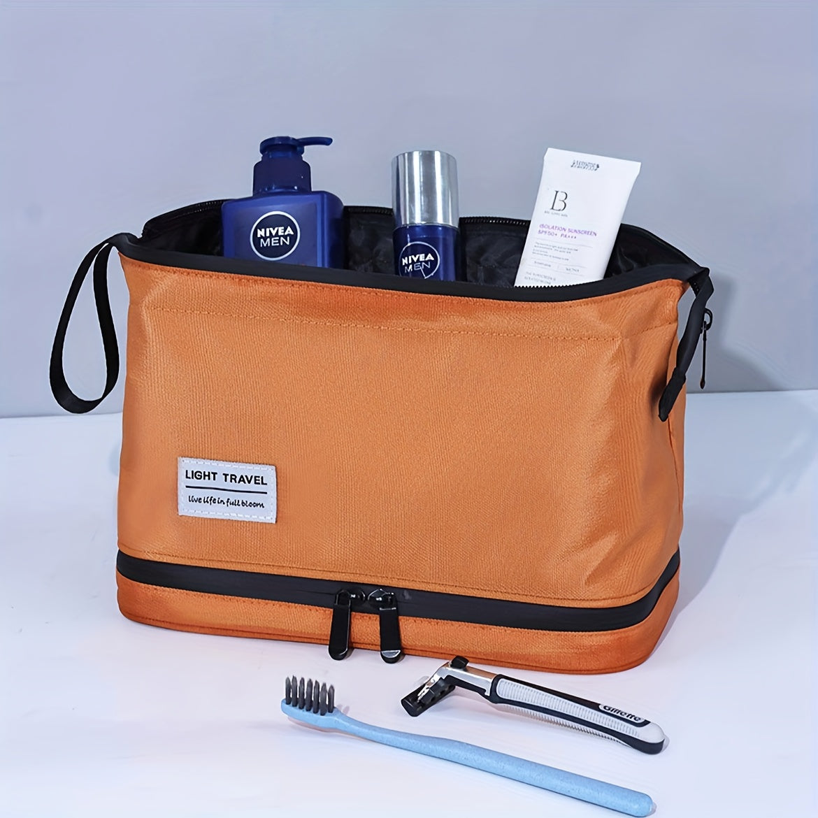 Clifford | Sleek & Spacious Multi-Compartment Toiletry Bag