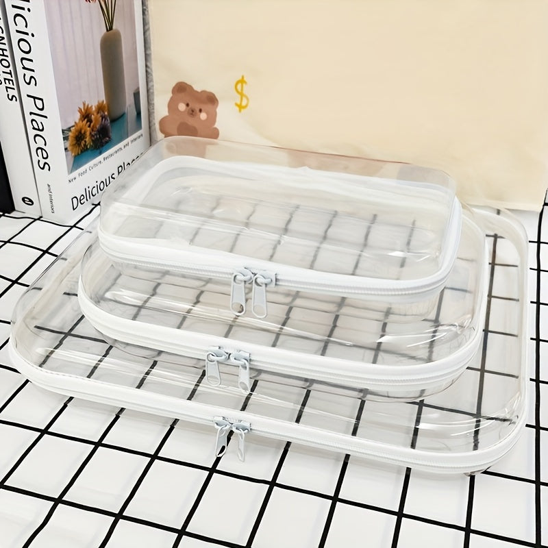 Ensley |  Sleek, Practical, and Organized Transparent Bag Set