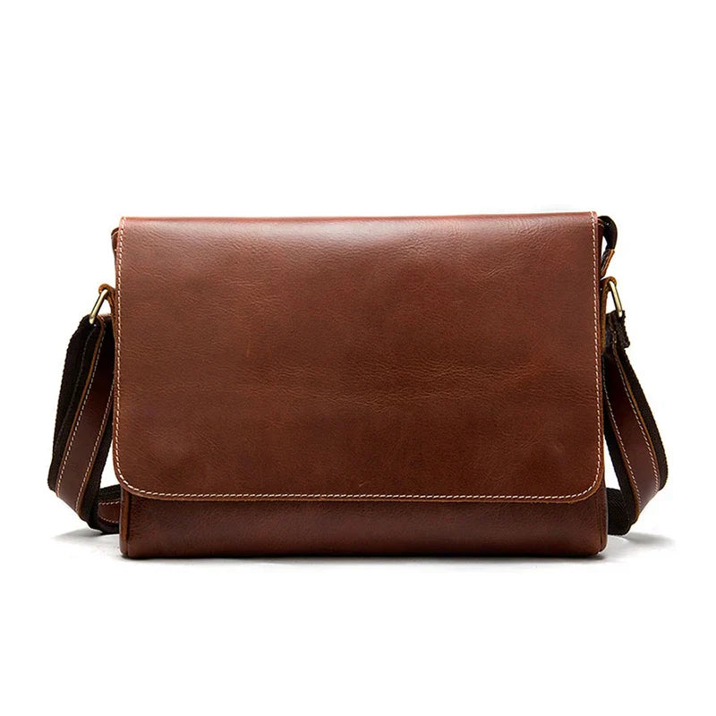 Abel | Leather Laptop Crossbody Shoulder Bag