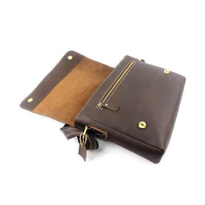 Abel | Leather Laptop Crossbody Shoulder Bag