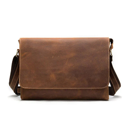 Abel | Leather Laptop Crossbody Shoulder Bag