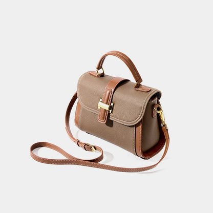 Treasure | Leather Top Handle Crossbody Bag