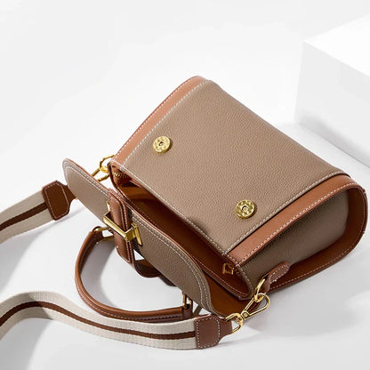 Treasure | Leather Top Handle Crossbody Bag