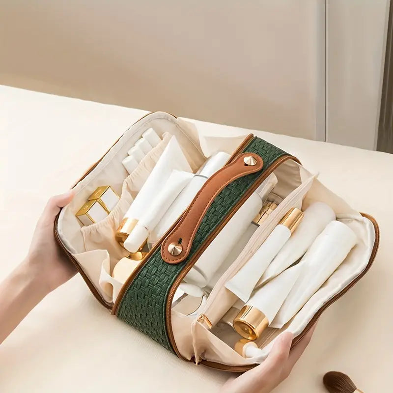 Jemma | Large Capacity Waterproof Cosmetic Makeup Travel Bag