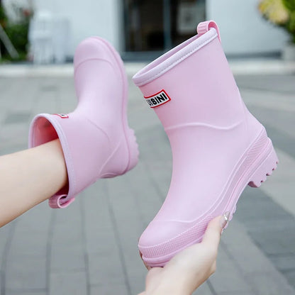 Ivy | Mid-Calf Rain Boots – Look Great, Stay Dry