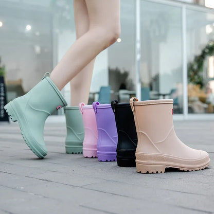 Ivy | Mid-Calf Rain Boots – Look Great, Stay Dry