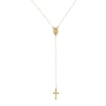 Elena | Timeless Elegance Rosary Necklace
