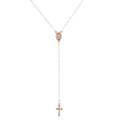 Elena | Timeless Elegance Rosary Necklace