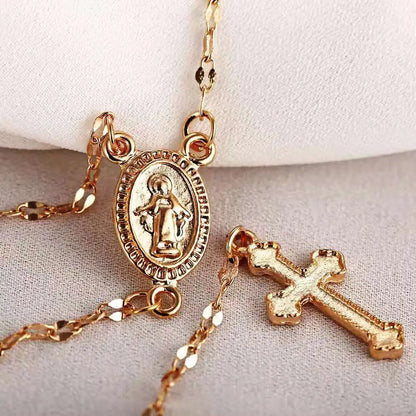 Elena | Timeless Elegance Rosary Necklace